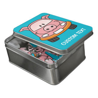 Pig cartoon car jigsaw puzzle