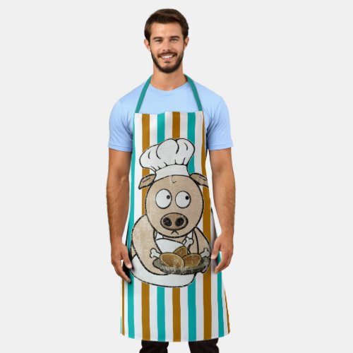 Pig Chef Apron