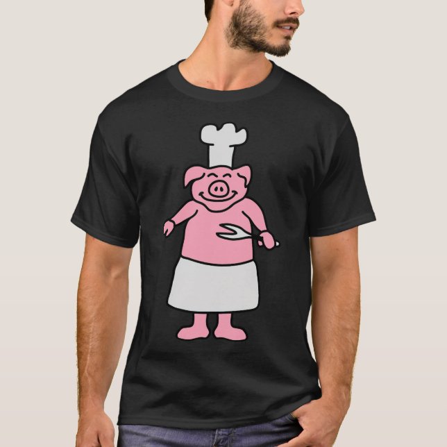 Pig Chef birthday boy aaa  T-Shirt (Front)