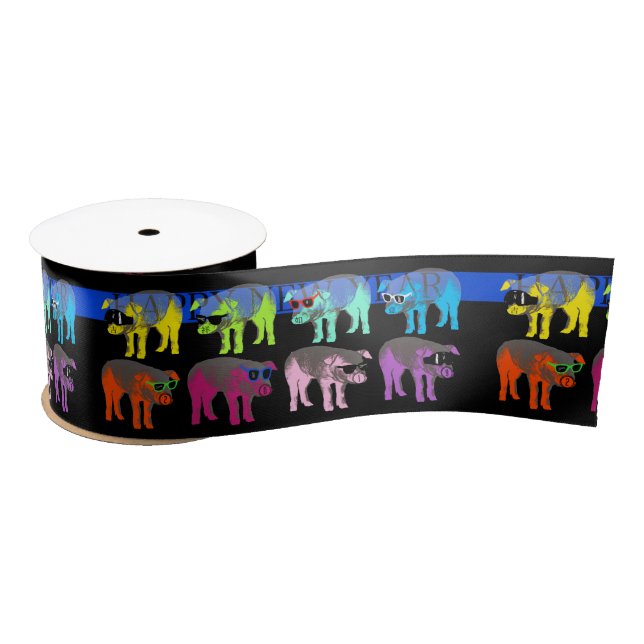 Pig Chinese New Year 2019 Pop Ribbon (Spool)