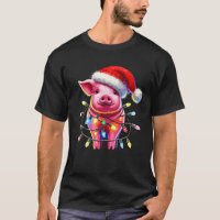 Pig Christmas Light Pig Lover