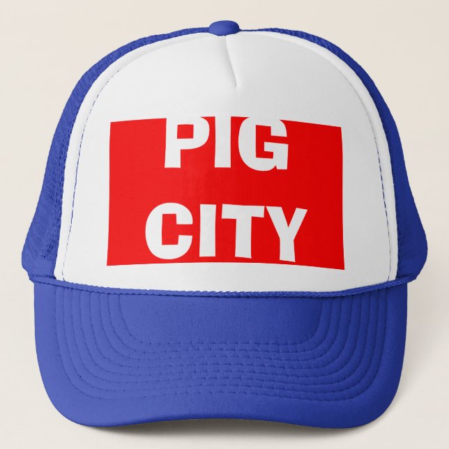 PIG CITY TRUCKER HAT (Front)