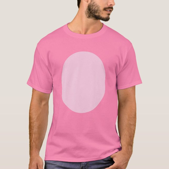 Pig Costume Pig Belly Pink Fur Barnyard Animal Gif T-Shirt (Front)