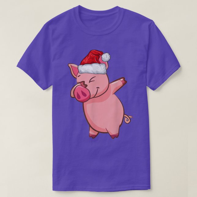 Pig Dabbing Dab Dance Funny Novelty 4443  T-Shirt (Design Front)