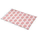 Pig Design Cloth Placemat