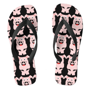 Pig Design Flip Flops