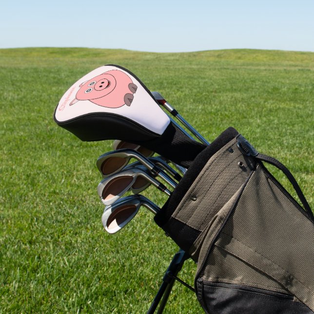 Pig Design Golf Head Cover (In Situ)
