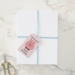 Pig Design Personalised Gift Tags