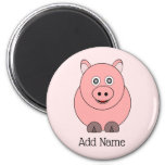 Pig Design Personalised Magnet