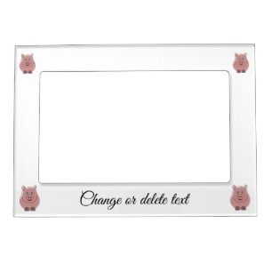 Pig Design Personalised Magnetic Frame