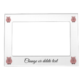 Pig Design Personalised Magnetic Frame