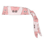 Pig Design Personalised Tie Headband