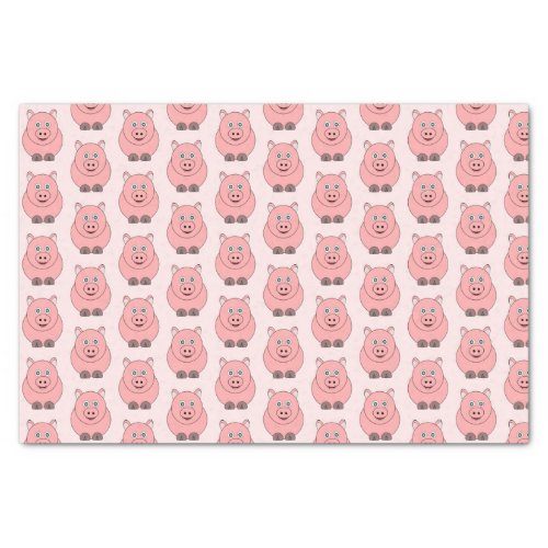 Pig Design Tissue Paper