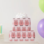 Pig Design Wrapping Paper