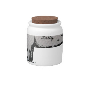Pig Diagram Candy Jar