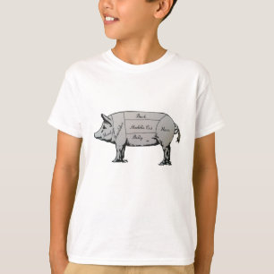 Pig Diagram T-Shirt