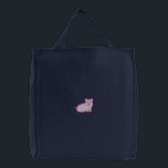 Pig Embroidered Tote Bag<br><div class="desc">The stock embroidery designs shown on this page have been copyrighted. ©1990-2008 Dakota Collectibles. ALL RIGHTS RESERVED. The designs are reproduced with the prior, written consent of Dakota Collectibles. Making a copy, by any means, of this artwork is a violation of copyright law.</div>