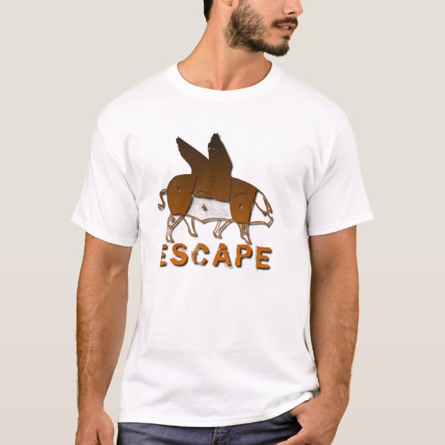 Pig Escape T-Shirt (Front)