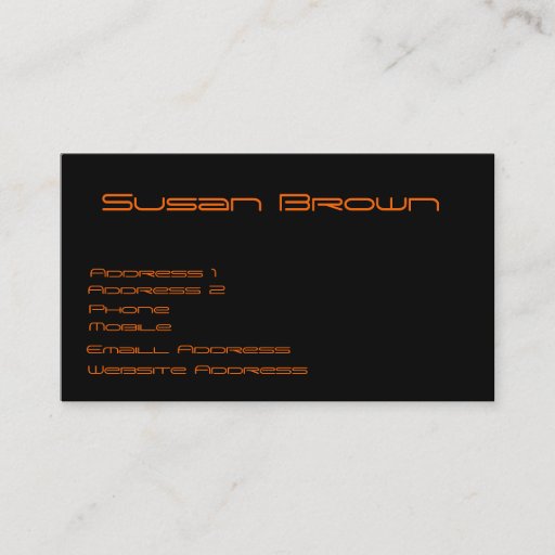 Customizable Pig Face Business Cards