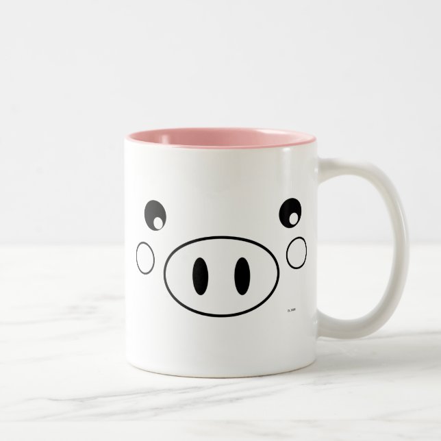 Pig Face Mug (Right)