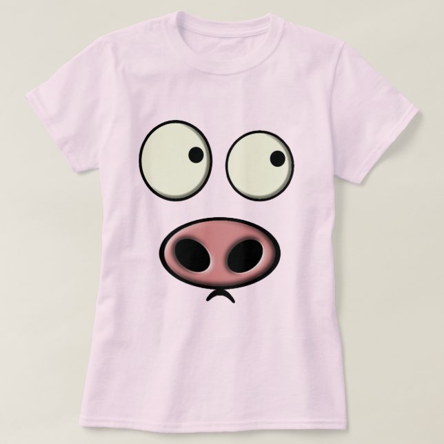 Pig Face T-Shirt (Design Front)