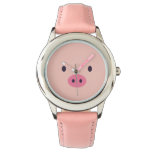 Pig Face Wristwatch at Zazzle