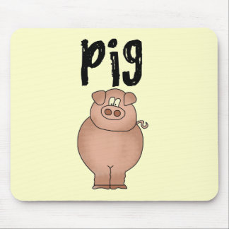 Pig Farm Animal Tshirts and Gifts Mouse Pad