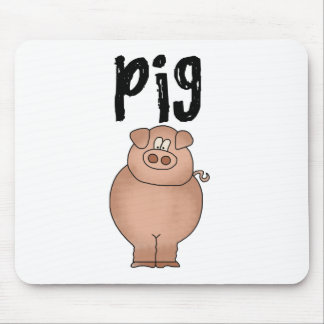 Pig Farm Animal Tshirts and Gifts Mouse Pad
