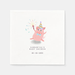 PIG Farm Animals Pig Barnyard Napkins