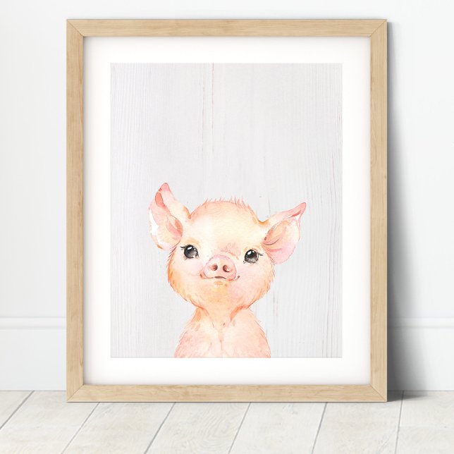 Pig Farm Nursery Art Print (Creator Uploaded)