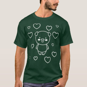Pig Farm Pig Breeder Piglet Farmers Pigs T-Shirt