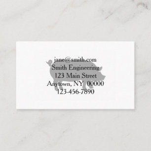 Pig farm silhouette - Choose background color Business Card