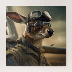 Pig Fly Pftt, Kangaroo Fly Higher, Jigsaw Puzzle