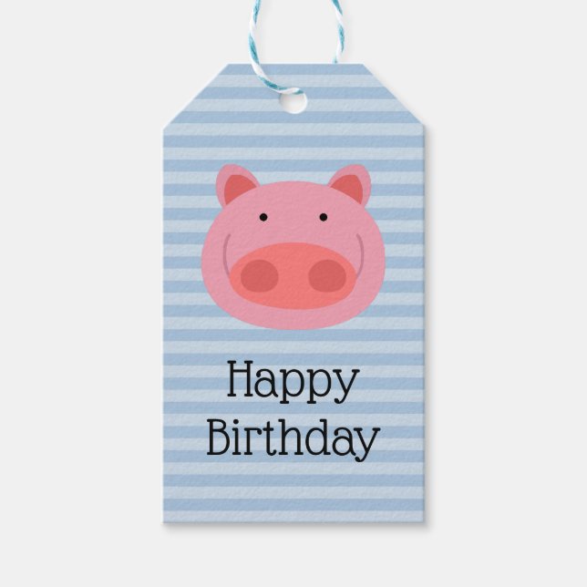 Pig Gift Tags (Front)