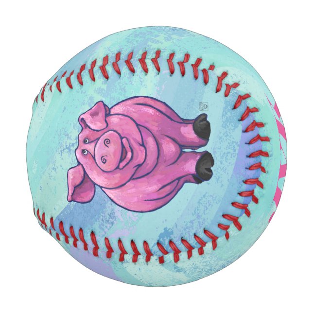 Pig Gifts & Accessories Baseball (Front Right)