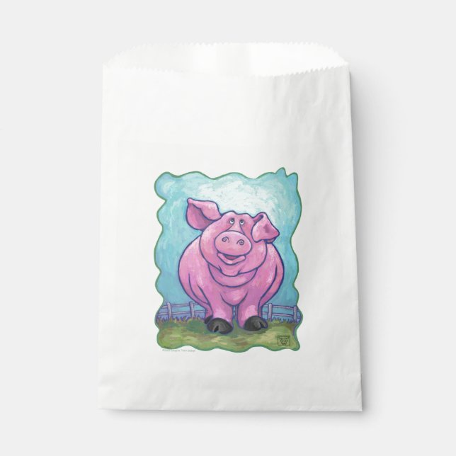 Pig Gifts & Accessories Favor Bag (Front)