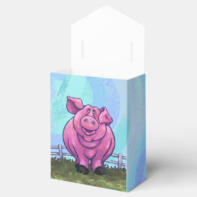 Pig Gifts & Accessories Favor Boxes (Opened)