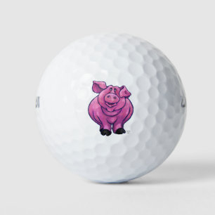 Pig Gifts & Accessories Golf Balls