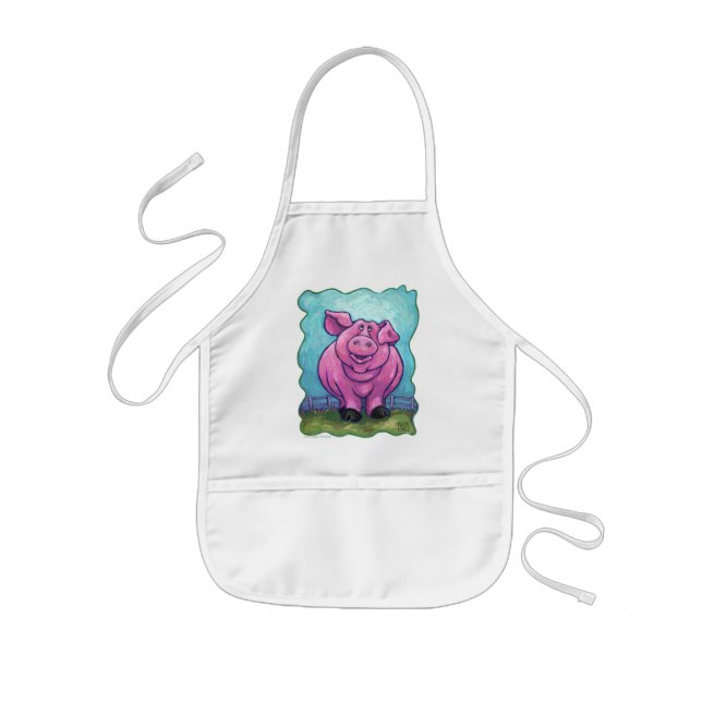 Pig Gifts & Accessories Kids' Apron (Front)
