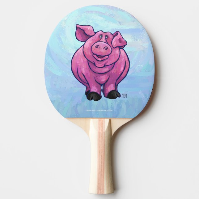 Pig Gifts & Accessories Ping-Pong Paddle (Front)