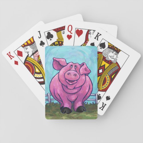 Pig Gifts  Accessories Poker Cards