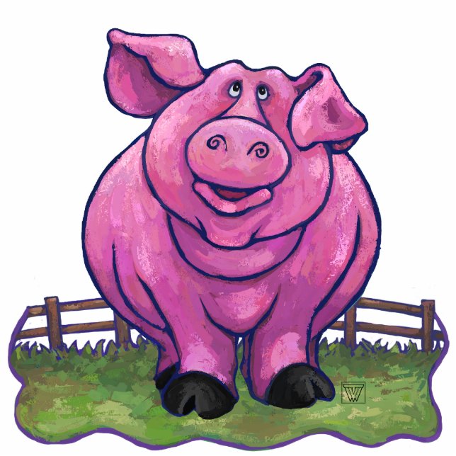 Pig Gifts & Accessories Statuette (Front)