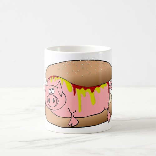 Pig Hot Dog Coffee Mug