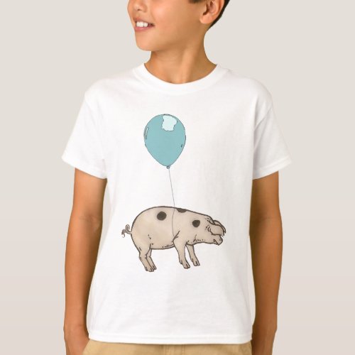 Pig in a balloon T_Shirt