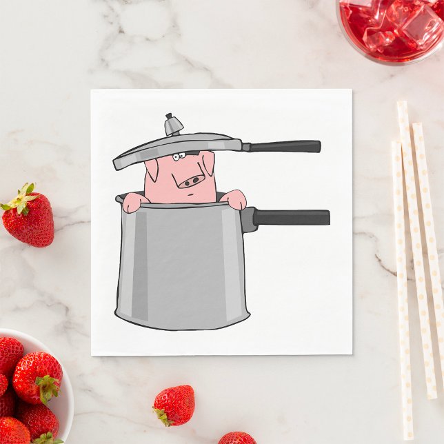 Pig In A Pot Napkins (Creator Uploaded)