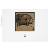 Pig in Grass (Back Horizontal)