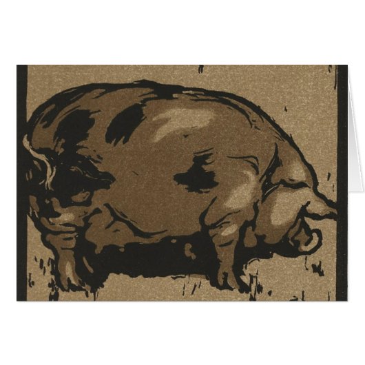Pig in Grass Cards (Front Horizontal)