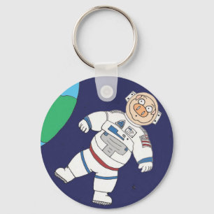 Pig In Space Keychain