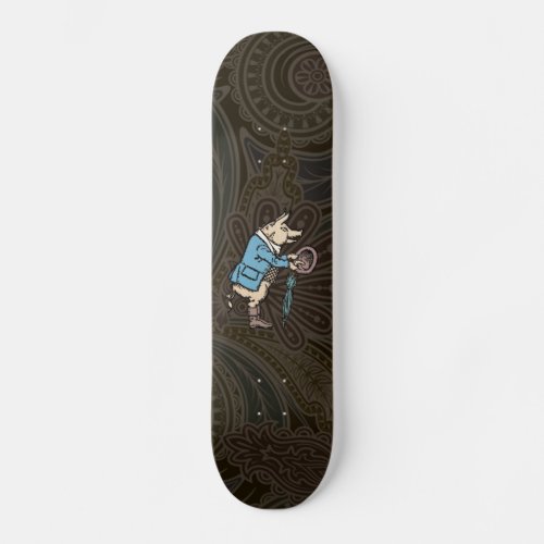 Pig Jacket Piggy Cute Formal Antique Skateboard Deck