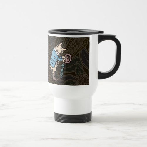 Pig Jacket Piggy Cute Formal Antique Travel Mug